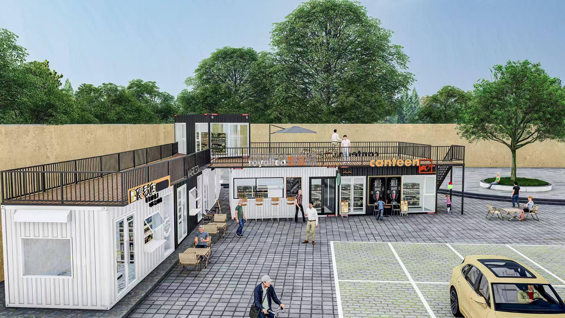 集裝箱房屋里面可以作為店鋪嗎,有什么優(yōu)缺點 