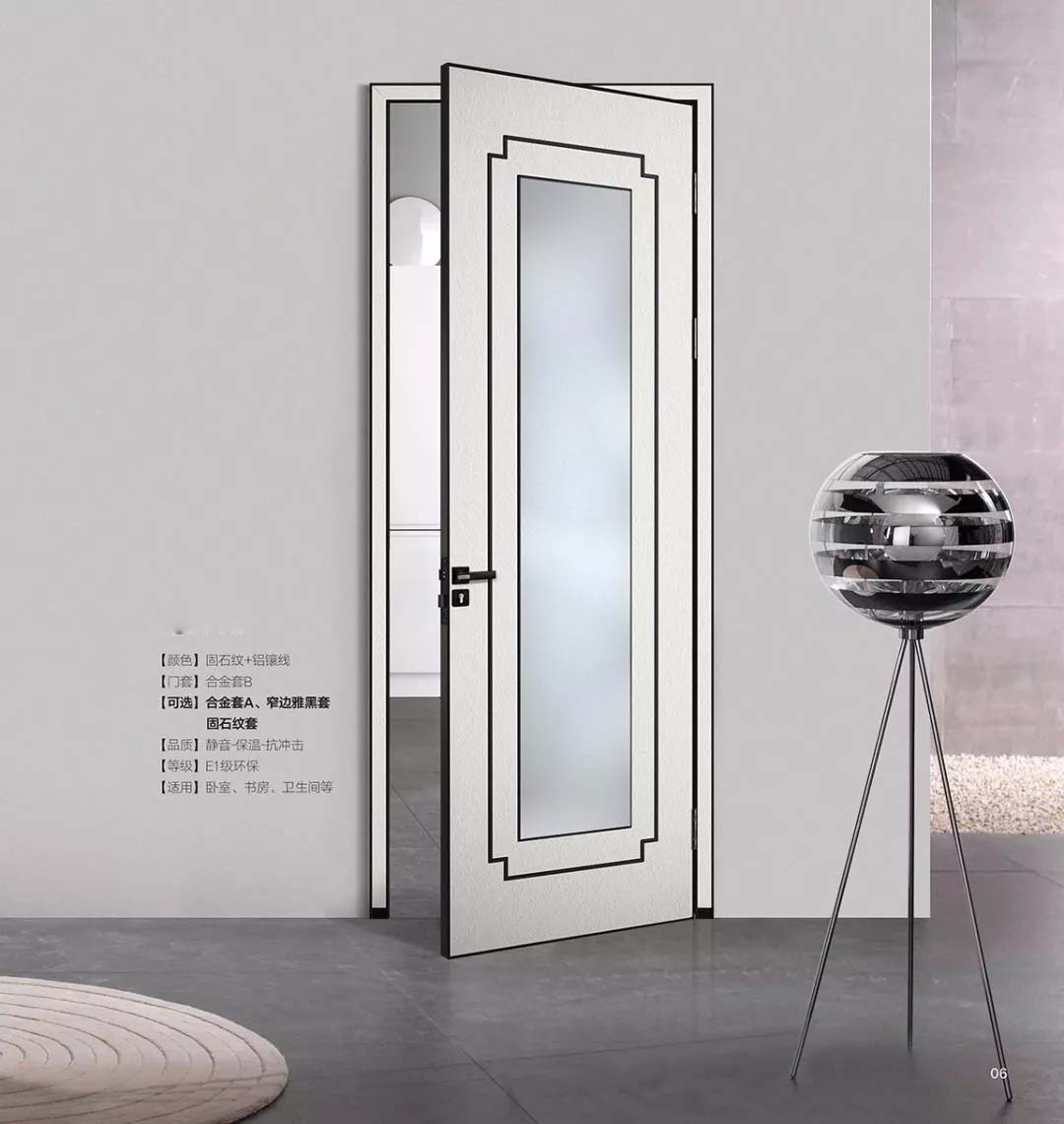 新品上市鑫順來(lái)X-8033平開環(huán)保無(wú)漆鋁木門